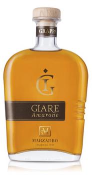 Grappa Affinata Amarone Le Giare Marzadro in Geschenkpackung 41 % vol.